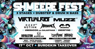 Shmeere Fest Dubstep + Drum & Bass Feat. Virtual Riot (Ger) + Muzz (Uk) + More