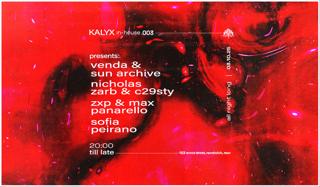 Kalyx In-House 003 Feat. Venda & Sun Archive