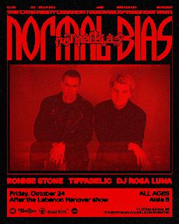 Club De Vampiros & Speakeasy Present... Normal Bias With Ronnie Stone, Tiffadelic, & Rosa Luna