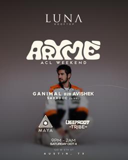 Arymé: Acl Weekend