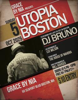 Dj Bruno'S Last Boston Dj Set & Utopia'S Finale