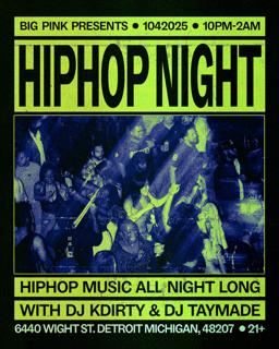 Hiphop Night: Dj Kdirty & Dj Taymade (Club Bangers)