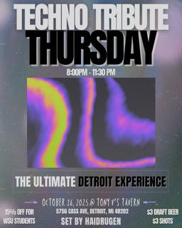 Techno Tribute Thursday