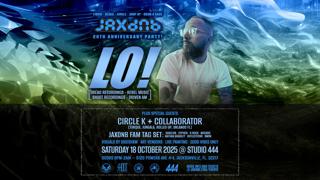 Jaxdnb 20Th Anniversary Party Feat. Lo! + Circle K & Collaborator