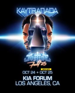 Kaytranada X Justice Tour