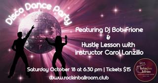 Disco And R And B Dance Party With Dj Bob Frione And Carol Lanzillo