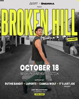 Adjust X Āndrra Present: Broken Hill (Nyc Debut)