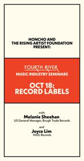 Fourth River Public Music Industry Seminars Session 2: Record Labels