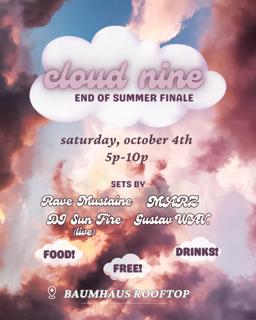 Cloud Nine: End Of Summer Finale