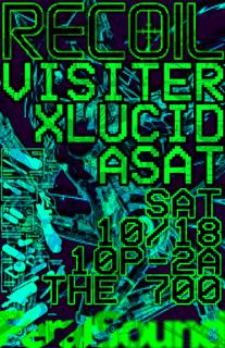 Recoil 15 - Visiter, Xlucid, Asat