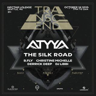 Transcend Feat Atyya + The Silk Road, B.Fly, Dj Libbi, Derrick Deep, Christine Michelle
