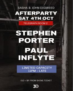 Sasha & John Digweed Afterparty Room 2 Tele - Stephen Porter & Paul Inflyte
