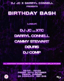 Dj Jc & Darryl Connell Birthday Bash