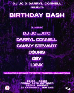 Dj Jc & Darryl Connell Birthday Bash
