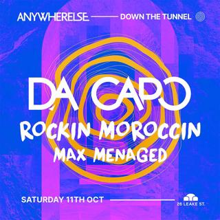 Anywherelse : Da Capo, Rockin Moroccin, Max Menaged