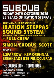 Subdub - Iration Steppas 35 Years Tour
