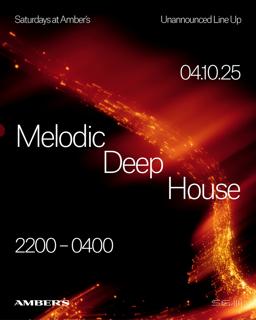 Saturday'S At Amber'S - Melodic - Deep - House