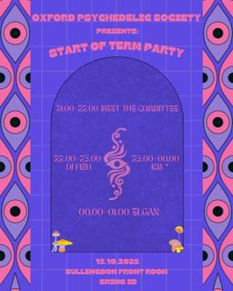 Ops Presents: Start Of Term Party