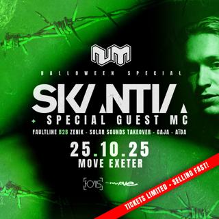 Nu:Motive Exeter Halloween • Skantia + Special Guest Mc