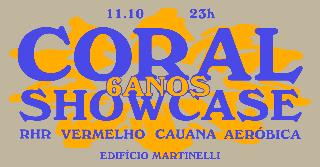 Coral Showcase 6 Anos No Edifício Martinelli | 11.10