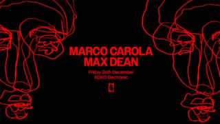 Koko Electronic: Marco Carola & Max Dean [Extra Date Added]