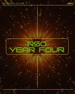 Rso Year Four W/ Donato Dozzy, Yanamaste, Elli Acula, Akua And Josey Rebelle