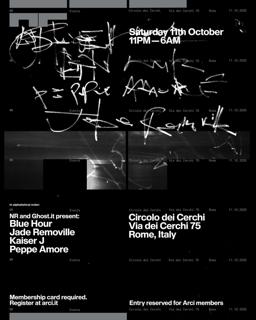 Nr And Ghost.It Present Blue Hour