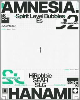 Amnesia Invites Hanami With Hirobbie, Seah, Slg + More