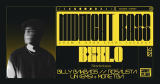 Midnight Bass // Bexlo (Skankandbass), Billy Bawbags, Rosalita + Lin (Ems)