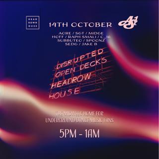 Disrupted - Open Decks