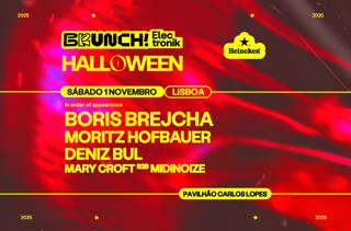 Brunch Electronik Lisboa 2025: Halloween Special Party: Boris Brejcha