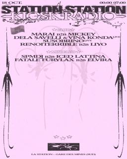 Kiosk Radio X Station Station - Club Night