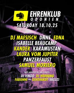 Ehrenklub In Odonien #23 Mit Dnns, Isabelle Beaucamp, Kander, Samuel Moriero Uvm
