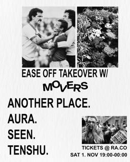 Ease Off Presents: Aura, Tenshu, Another Place & Seen
