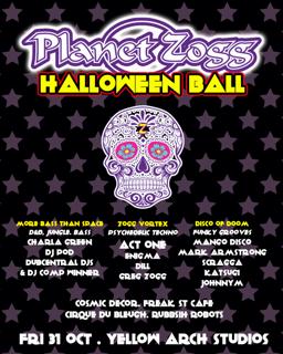 Planet Zogg Halloween Ball