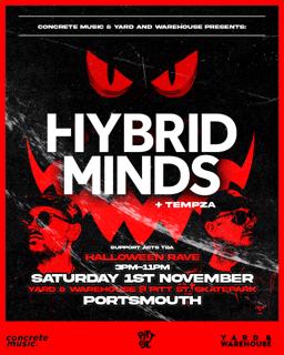 Hybrid Minds - Portsmouth Halloween Rave