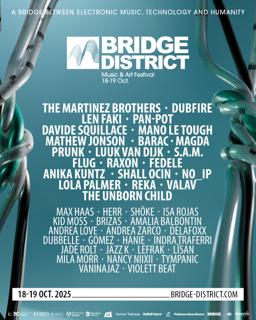 [Cancelled] Bridge District Festival W/ The Martinez Brothers, Len Faki & More