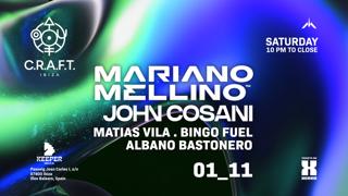 C.R.A.F.T. Ibiza Pres: Mariano Mellino, John Cosani, Matias Vila, Albano Bastonero, Bingo Fuel