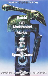 Iterations X Earth Dog (Day Party) W/ Bambi, Matthias, Jek B2B Djfix, Iggy P B2B Secret Guest