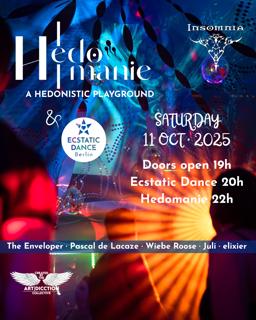 Hedomanie Invites Ecstatic Dance With Pre Party