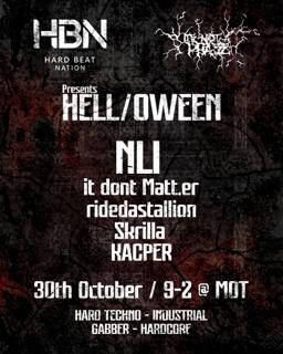 Hard Beat Nation X Its Not A Phase Present Hell/Oween