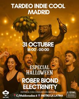 Tardeo Indie Cool Madrid: Rober Biond, Electrinity