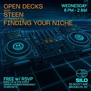 Open Decks With Steen And Finding Your Niche