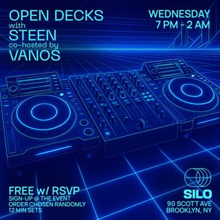 Open Decks With Steen And Vanos