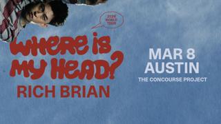 Rich Brian: Where Is My Head? 2026 World Tour - Atx