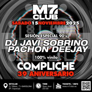 39º Aniversario Compliche [Javi Sobrino & Pachon Deejay]