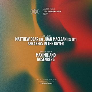 Matthew Dear B2B Juan Maclean [Dj Set]