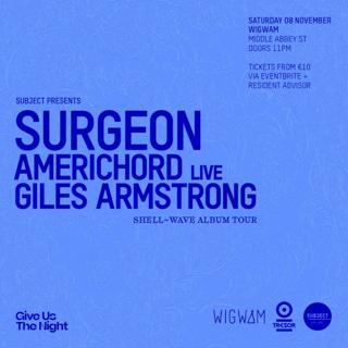Surgeon - Shell Wave Album Tour [Tresor]