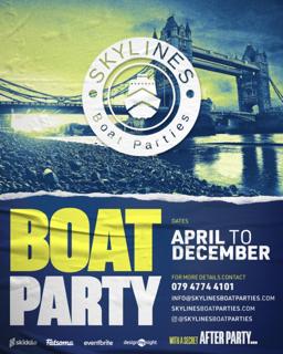 New Years Boat Party On The Thames And See Fireworks