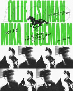 Latigazo: Ollie Lishman + Mika Heggenman At Salón Amador